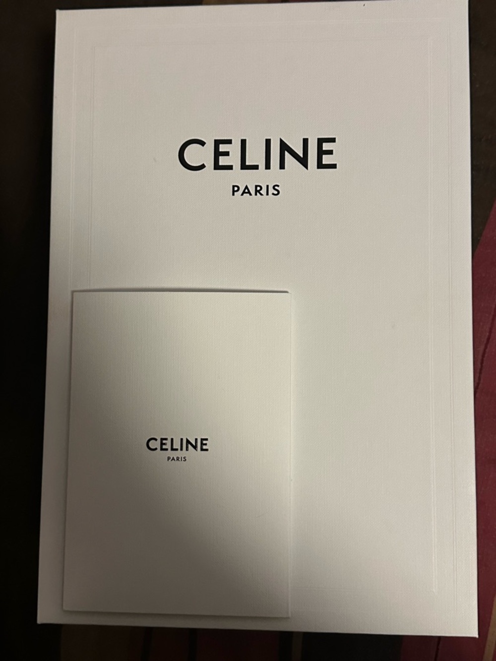 Celine Brown Triomphe Vanity Case with Gold Hardware BRAND NEW AUTHENTIC - Picture 6 of 6
